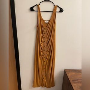 Heartloom Rust Midi Dress